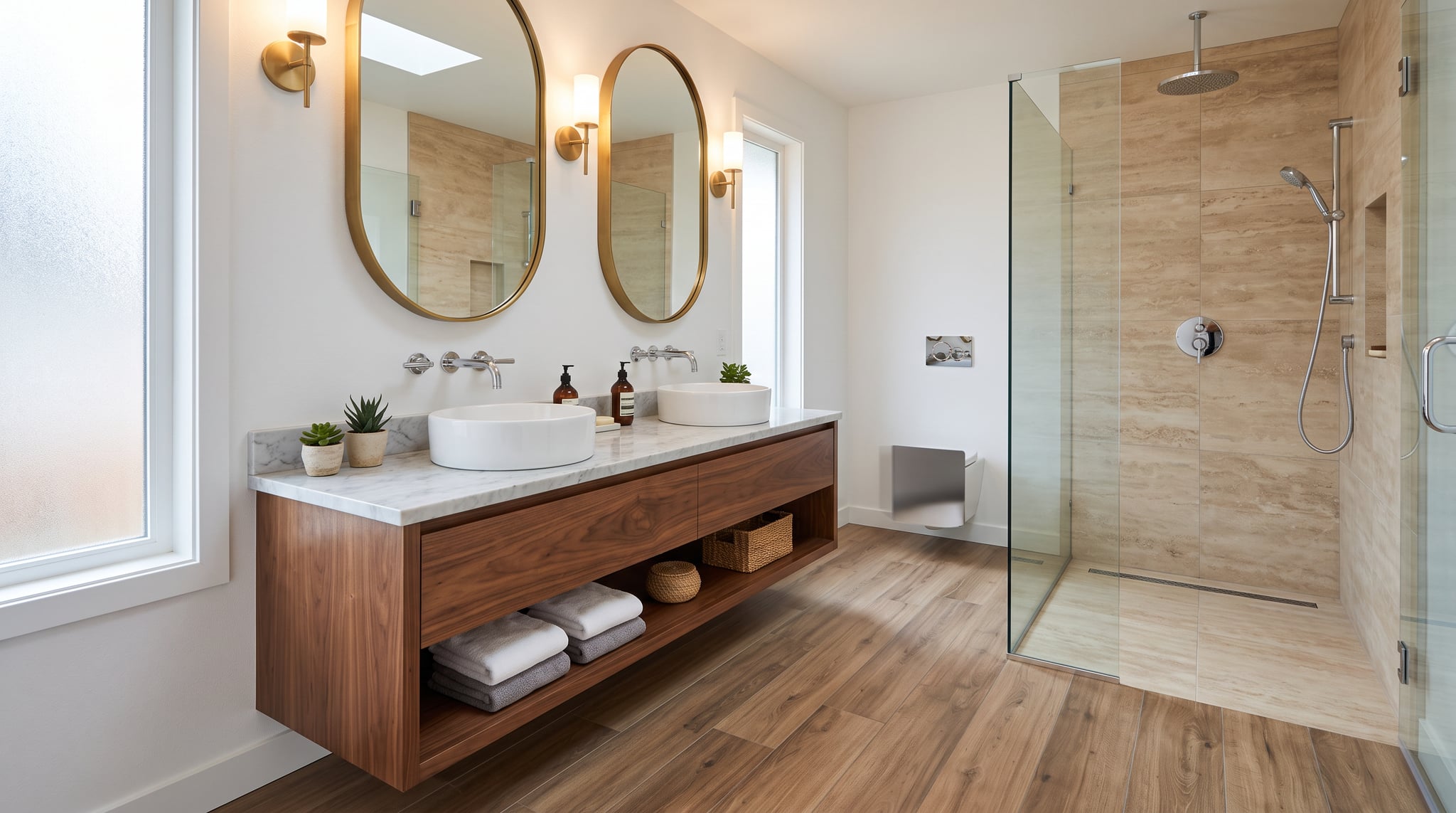 Robles Bathroom Remodeling Corp, bathroom remodeling in Medina, finished project